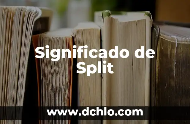 El Significado Profundo de la Espada 7 Significado de Split