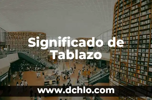 Significado de Tabatinga 8 Significado de Tablazo