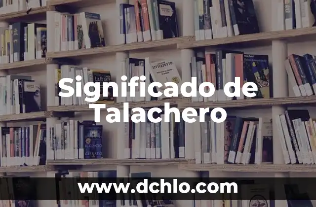 Significado de Taemin 8 Significado de Talachero