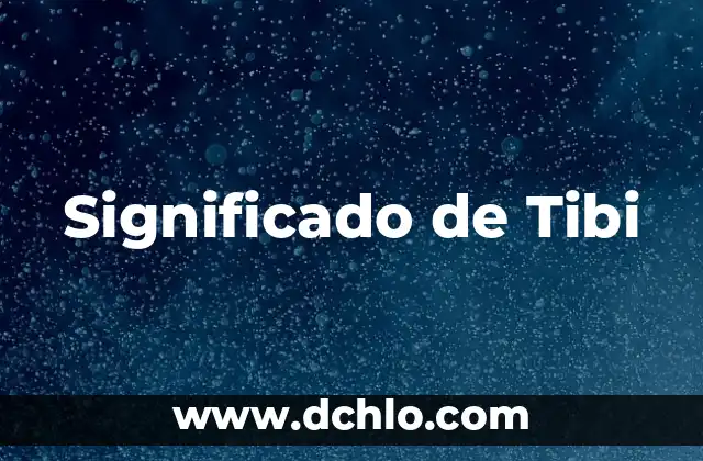 Significado de Timonel 8 Significado de Tibi
