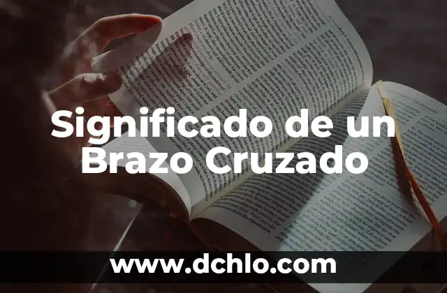 Introducción al significado de un bloque try 6 Significado de un Brazo Cruzado