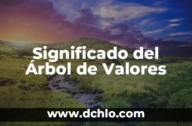 El Significado Pagano del Árbol de Navidad 3 Significado del Árbol de Valores