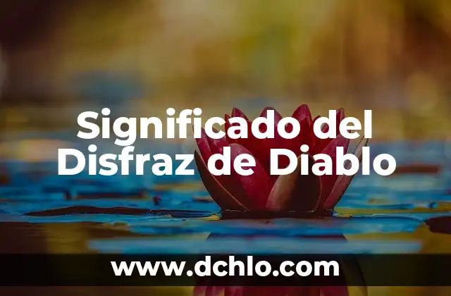 Cómo hacer un disfraz de puerro 7 Significado del Disfraz de Diablo