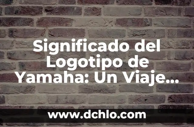 Significado del Logotipo de Zumpango 7 Significado del Logotipo de Yamaha: Un Viaje al Corazón de la Marca