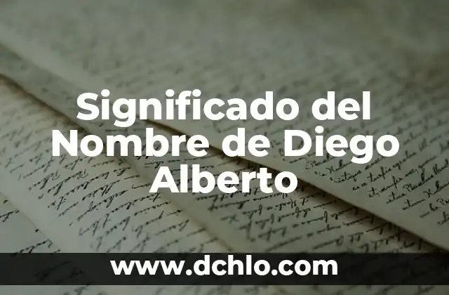 Significado del Nombre de Yatzy: Un Juego de Dados Emblemático 6 Significado del Nombre de Diego Alberto