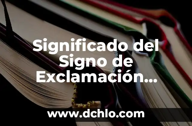 Significado de un Brazo Cruzado 5 Significado del Signo de Exclamación Cruzado: Un Elemento Visual Universal