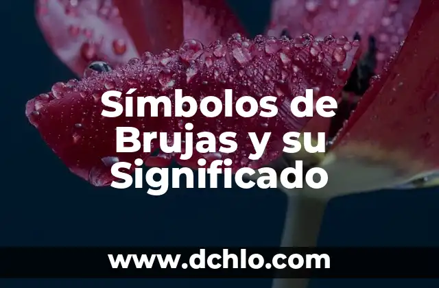 Tatuajes de Brujas y sus Profundos Significados 7 Símbolos de Brujas y su Significado