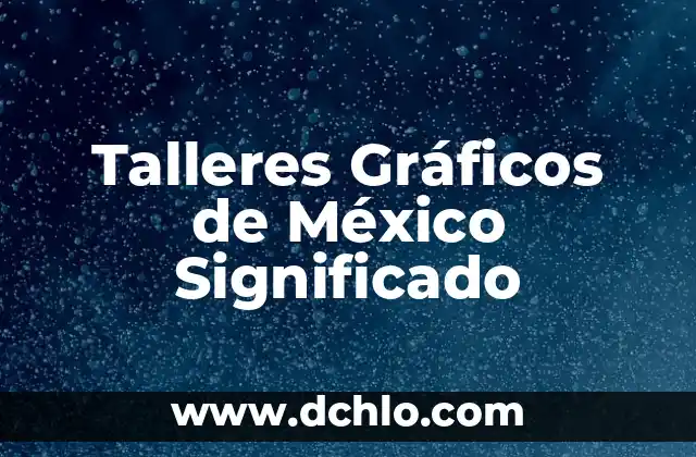El Significado de Monte Squiut 4 Talleres Gráficos de México Significado