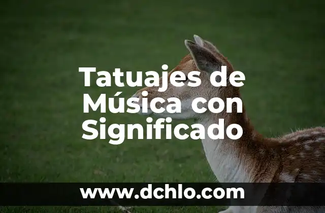 Cómo Agregar Música en los Estados de WhatsApp 3 Tatuajes de Música con Significado