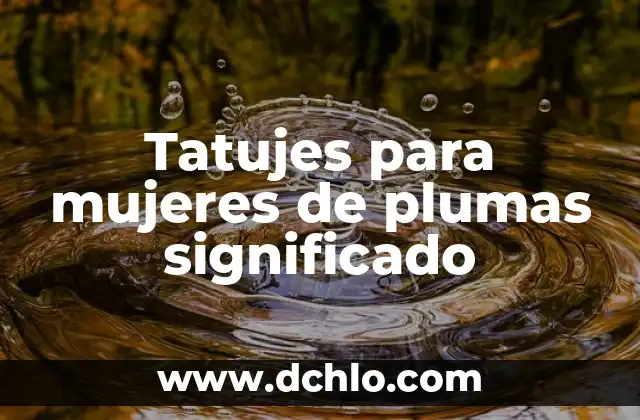 Tatujes de Triángulos y su Significado 5 Tatujes para mujeres de plumas significado