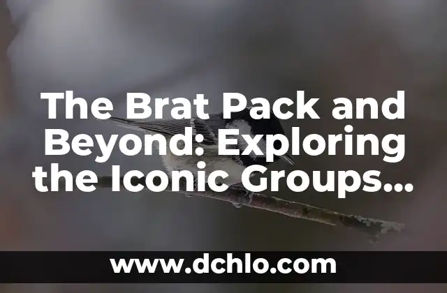 Exploring the Architectural Heritage of Queretaro Missions 6 The Brat Pack and Beyond: Exploring the Iconic Groups of the 80s