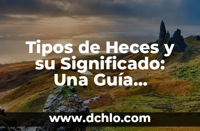 Tipos de Labios y su Significado: Un Análisis Detallado 6 Tipos de Heces y su Significado: Una Guía Completa