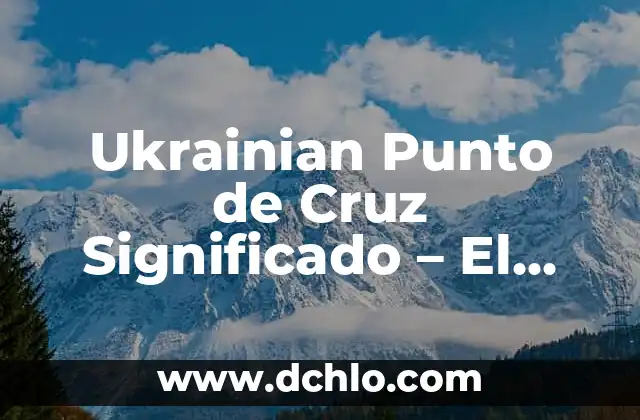 Significado de la Cruz Roja 4 Ukrainian Punto de Cruz Significado – El Arte Textil de Ucrania