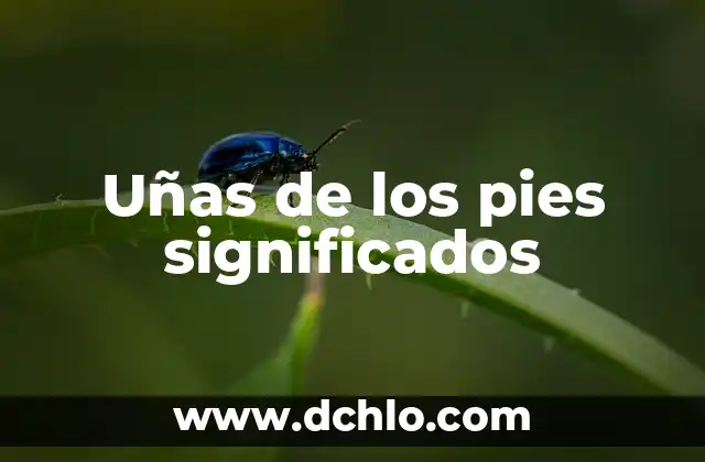 Variantes de un cuento: Un viaje a través de diferentes significados 3 Uñas de los pies significados