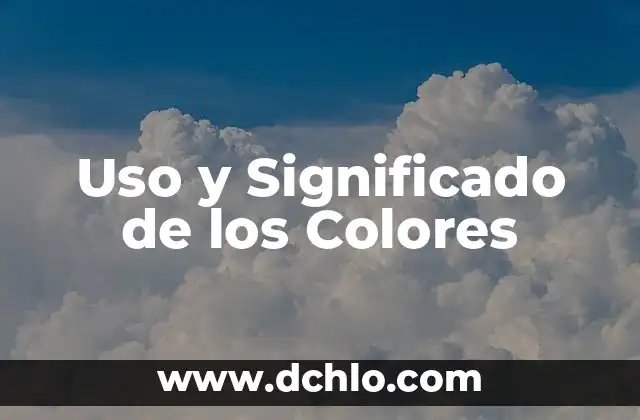 Significado y Uso de Batons 8 Uso y Significado de los Colores