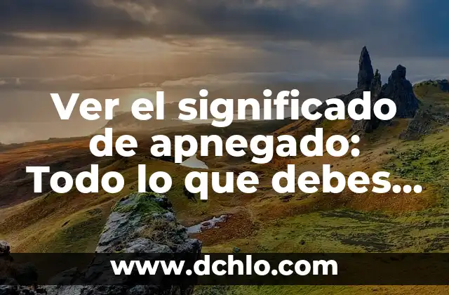 El Valor y el Significado de Pi: Todo Sobre la Proporción Divina 8 Ver el significado de apnegado: Todo lo que debes saber