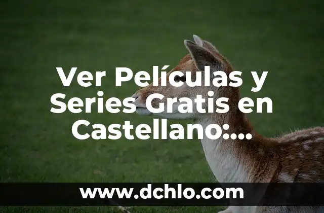 Valor de Contenido Regional Significado 6 Ver Películas y Series Gratis en Castellano: ¡Accede a una Amplia Selección de Contenido en Línea!