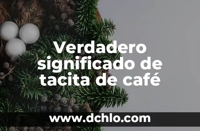 Mezcla de Rocas Erosionadas Significado 5 Verdadero significado de tacita de café